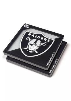推荐Oakland Raiders NFL Las Vegas Raiders 3D Logo Series Coasters商品