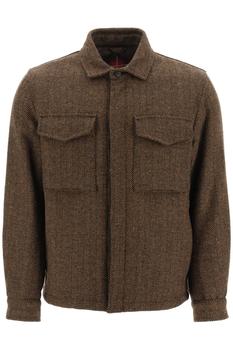 推荐Baracuta Wool Blend Overshirt商品