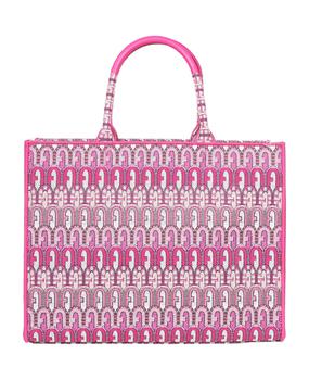 了解furla tote, Furla | Opportunity L Shoppinh Bag In Jacquard Fabric商品图片 