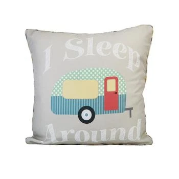 Donna Sharp | Lake Retreat Camper Decorative Pillow, 18" x 18",商家Macy's,价格¥188