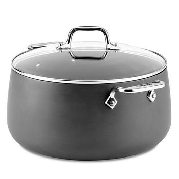 商品All-Clad | Hard Anodized Nonstick 8-Quart Stock Pot,商家Bloomingdale's,价格¥1356图片