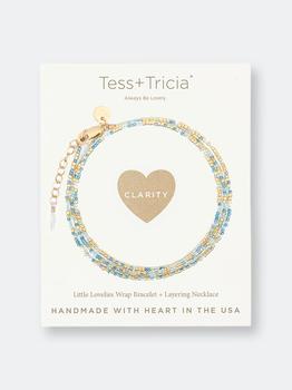 tissot lovely怎么样, Tess + Tricia | Little Lovelies "Clarity" Carded Bracelet商品图片 