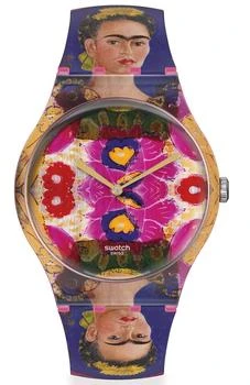 Swatch | The Frame By Frida Kahlo Quartz Unisex Watch SUOZ341 6.8折, 满$75减$5, 满减