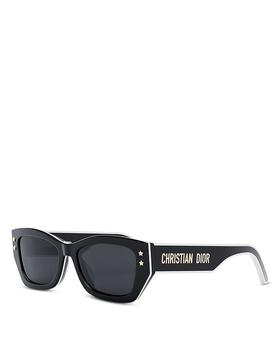 Dior | Diorpacific S2U Square Sunglasses, 53mm商品图片,额外9.5折, 额外九五折