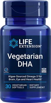 商品Life Extension Vegetarian DHA (30 Vegetarian Softgels)图片