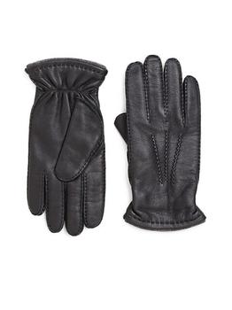 商品Saks Fifth Avenue | COLLECTION Deerskin Leather Gloves,商家Saks Fifth Avenue,价格¥1838图片
