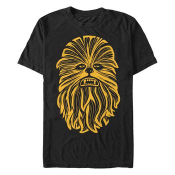推荐Star Wars Men's Classic Chewbacca Face Short Sleeve T-Shirt商品