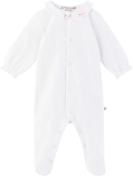 Bonpoint | Baby White Tintina Bodysuit 独家减免邮费