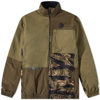 推荐AAPE Reversible Camo Panel Polar Fleece Jacket商品