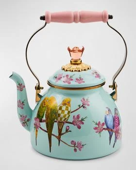 MacKenzie-Childs | Parakeet Party 2-Quart Tea Kettle,商家Neiman Marcus,价格¥1305