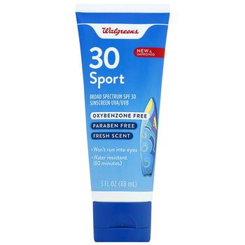 Walgreens | Sun Sport Lotion  SPF30 Tube商品图片,独家减免邮费