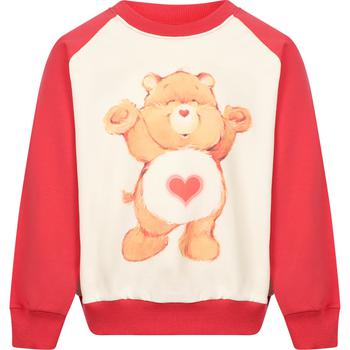 推荐Tenderheart bear sweatshirt in red and off white商品