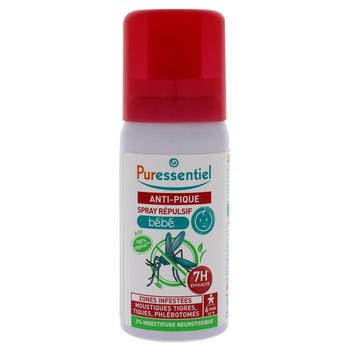 商品Anti-Sting Repellent Spray by Puressentiel for Kids - 2 oz Repellent Spray图片