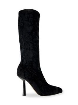 Isra Velvet Tall Boots,价格$100.75