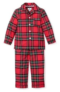 Petite Plume | Kids' Imperial Tartan Plaid Flannel Two Piece Pajamas,商家Nordstrom Rack,价格¥131