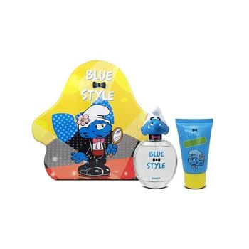 First American Brands | Smurfs 3D 1.7 oz Brainy Eau De Toilette Spray 2.5 oz Shower Gel & Metal Lunch Box by  for Unisex Blue,商家Premium Outlets,价格¥131