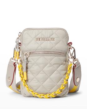 MZ Wallace | Crosby Micro Quilted Nylon Crossbody Bag商品图片,