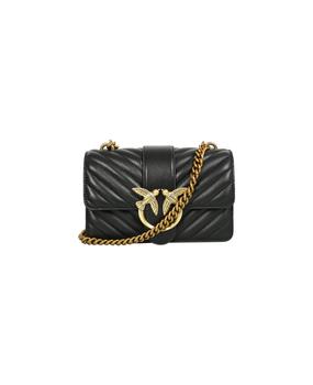 pinko邮差包女包, PINKO | Love Mini Icon Chrevon Bag商品图片 