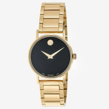 推荐Movado Museum Classic Stainless Steel Women's Quartz Watch 607237商品