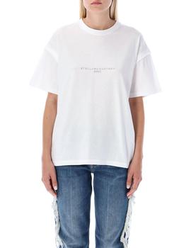 推荐Stella McCartney Crewneck Dropped Shoulder T-Shirt商品