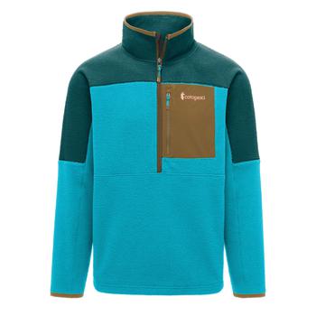 Cotopaxi | Cotopaxi Abrazo Half Zip Fleece Jacket Deep Ocean / Mineral商品图片,