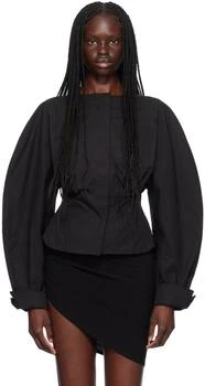 Jacquemus | Black La Casa 'La chemise Barco' Shirt,商家SSENSE CA,价格¥1698