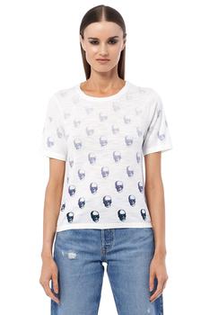 360 Cashmere评价, 360 Cashmere | 360 Cashmere Molie Sweater - White / Grey / Black White商品图片 6.2折