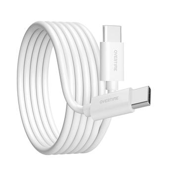 商品Overtime | iPad Pro/Mini and Android Phone 10ft Charging Cable | USB Type C to USB Type C Cable - White,商家Macy's,价格¥86图片