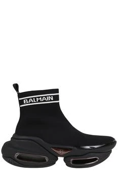 推荐Balmain Logo Detailed Lace-Up Sneakers商品