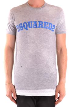 推荐Dsquared2 Mens Grey Other Materials T-Shirt商品