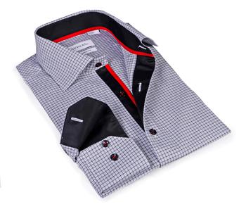 Levinas, Levinas | Slim Fit Contrast Detailed Button Down商品图片 