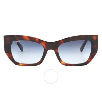 Salvatore Ferragamo | Blue Gradient Cat Eye Ladies Sunglasses SF1059S 640 54 1.6折