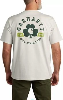 Carhartt | 卡哈特男士三叶草 T 恤,商家Dick's Sporting Goods,价格¥81