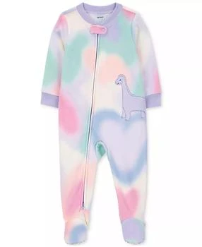 Carter's | Baby Girls 1-Piece Dinosaur Costume Fleece Footed Pajamas,商家Macy's,价格¥114