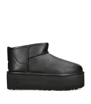 推荐Leather Classic Mini Platform Boots商品