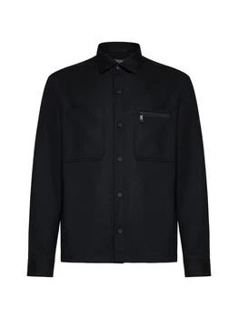 Zegna | Zegna Shirts in Nero Unito,商家Modayn,价格¥5722