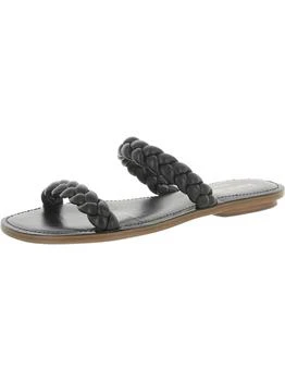 推荐Miami Womens leather flat Slide Sandals商品