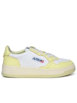 Autry | medalist Yellow Leather Sneakers 
