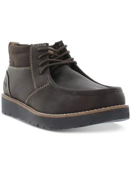 Weatherproof Vintage | Chester Mens Faux Leather Hiking Chukka Boots,商家Premium Outlets,价格¥219