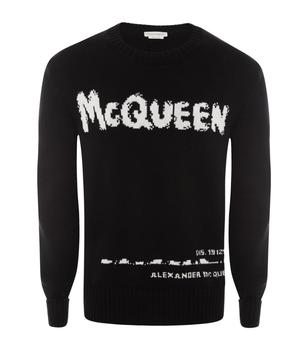 推荐Mcqueen Graffiti Logo Sweater商品