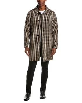 Tod's | TOD’s Check Raincoat,商家Premium Outlets,价格¥4998