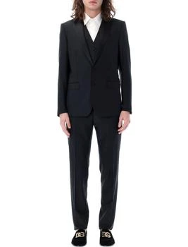 Tailored Three-piece Tuxedo Suit