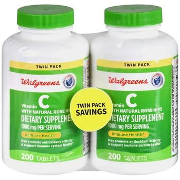 Walgreens | Vitamin C with Natural Rose Hips 1000 mg Tablets,商家Walgreens,价格¥287
