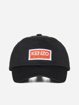 Kenzo | Logo cotton baseball cap 6折, 独家减免邮费