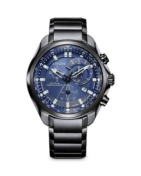 推荐Men's Sport Luxury Stainless Steel Chronograph Watch, 43mm商品