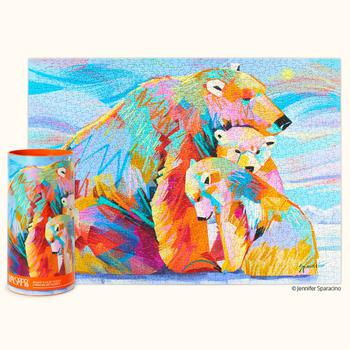 商品Werkshoppe | Polar Family 1000 Piece Jigsaw Puzzle,商家Verishop,价格¥161图片