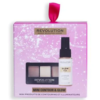 Makeup Revolution | Mini Contour & Glow Gift Set 第2件5折, 满$60享8折, 满折, 满免