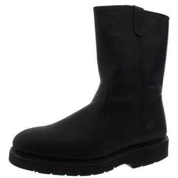 Maternal America, Work America | Work America Mens 10-1/2" Work Wellington Leather Oil Resistant Wellington Boots商品图片 6.5折