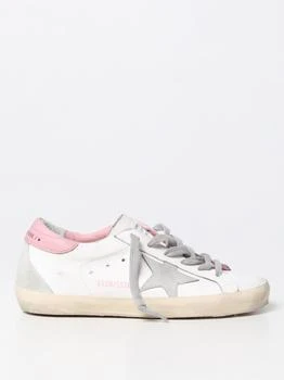 推荐Golden Goose Super-Star sneakers in used leather商品