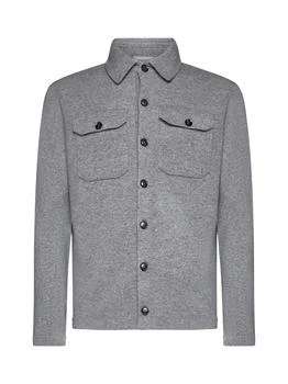 Piacenza 1733 | Piacenza 1733 Shirts in Grey,商家Modayn,价格¥3259